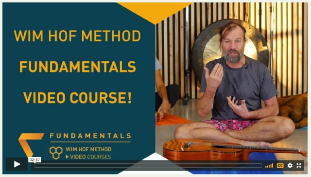 044 The Wim Hof Fundamentals Video Programme – I’ve Signed Up